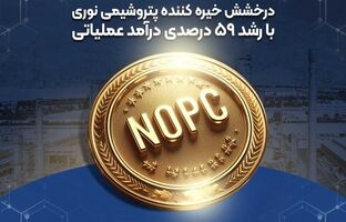 درخشش خیره کننده پتروشیمی نوری با رشد ۵۹ درصدی درآمد عملیاتی
