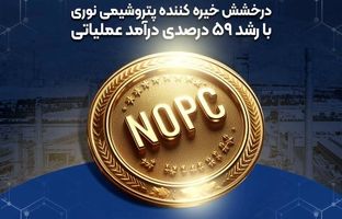 درخشش خیره کننده پتروشیمی نوری با رشد ۵۹ درصدی درآمد عملیاتی
