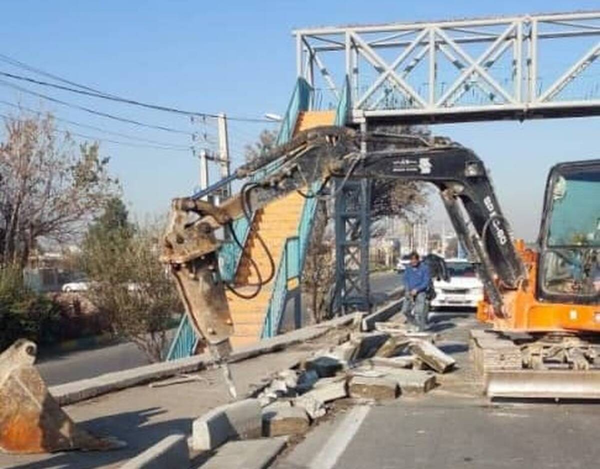  آغاز عملیات اجرایی احداث پهلوگاه بزرگراه آزادگان با نظارت معاونت فنی و عمرانی شهرداری منطقه ۱۹