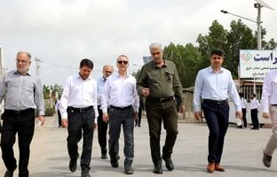 بازدید معاون وزیر نفت و مدیرعامل شستان از  طرح مجتمع پتروشیمی بدر شرق