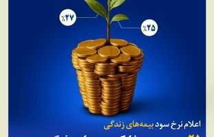 اعلام نرخ سود بیمه‌های زندگی۲۵درصد سود مشارکت بیمه‌های زندگی بیمه کوثر در سال ۱۴۰۳