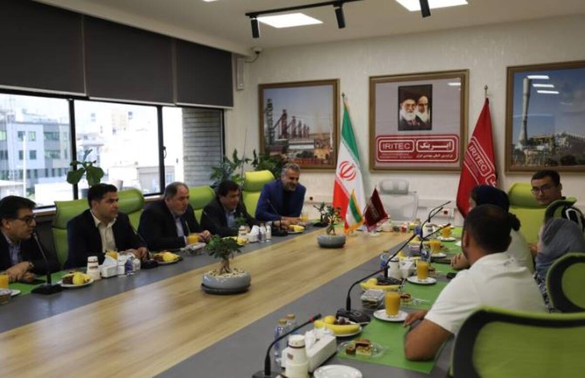 بازدید هیئت بلندپایه فولادی ازبکستان از ایریتک/ تأکید بر توسعه همکاری‌های مشترک