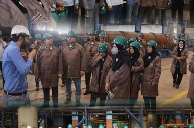 جابجایی رکوردهای تولید و فروش در فولاد سنگان مشق جهاد تولیدست