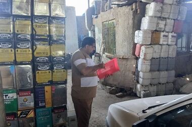 جمع‌آوری ۴۳ معتاد متجاهر در حاشیه بزرگراه آزادگان