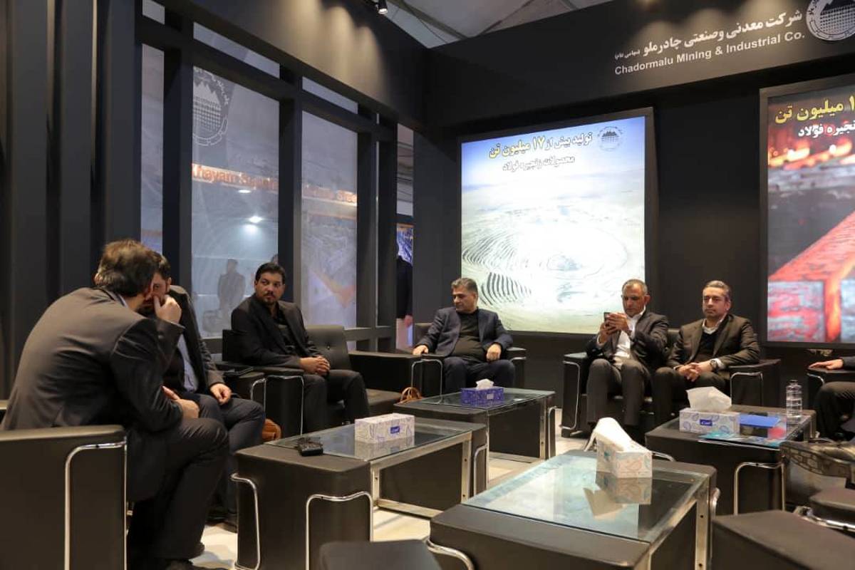 نخستین روز ششمین نمایشگاه ملی فولاد از دریچه دوربین