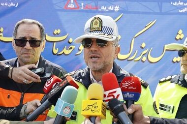 موتورسیکلت‌های سنگین کانون جهانگردی و اتومبیلرانی پلیس راهور را همراهی می‌کنند