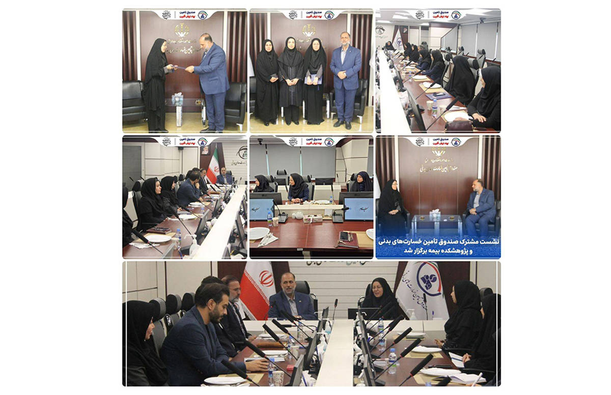 نشست مشترک صندوق تأمین خسارت‌های بدنی و پژوهشکده بیمه ؛ تاکید بر توسعه همکاری ها