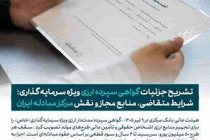 تشریح جزئیات گواهی سپرده ارزی ویژه سرمایه‌گذاری؛ شرایط متقاضی، منابع مجاز و نقش مرکز مبادله ایران