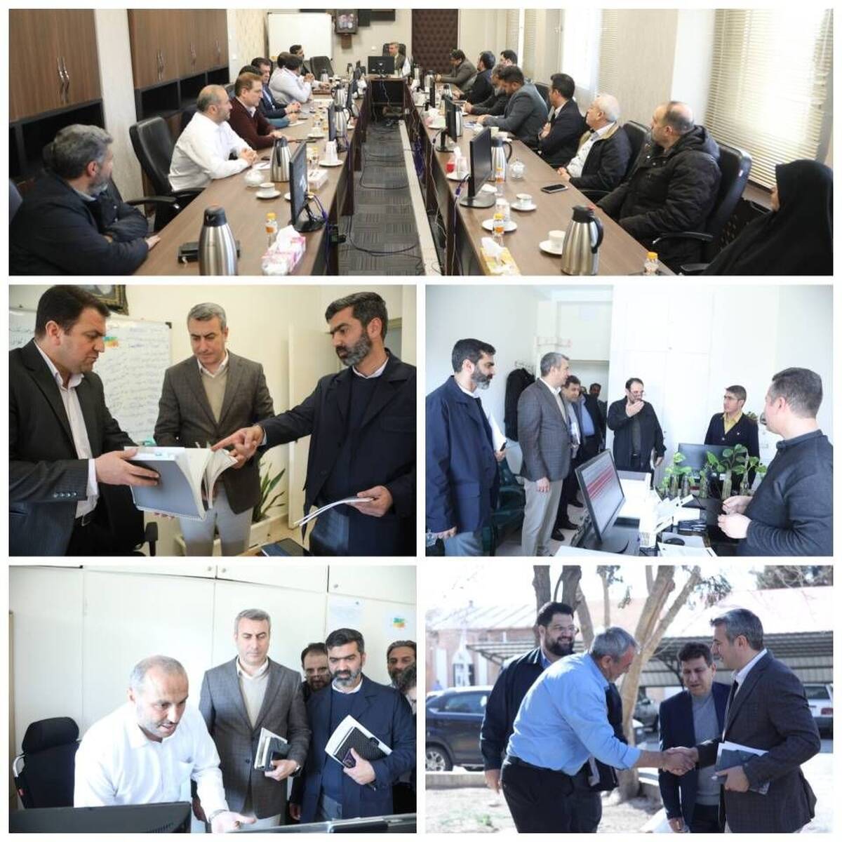 بازدید مدیرعامل شهر فرودگاهی از اداره کل حراست