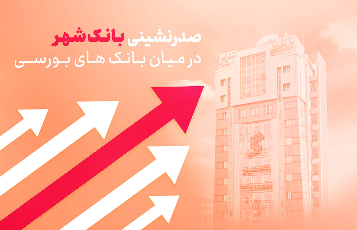 صدرنشینی بانک‌شهر در میان بانک‌های بورسی