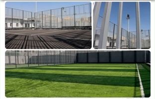 آخرین گام ها تا بهره برداری مجموعه ورزشی روباز حکیمیه