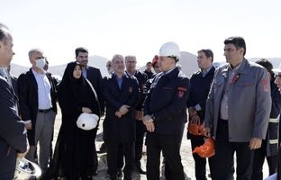 بازدید اعضای کمیسیون صنایع و معادن مجلس از مجتمع مس سونگون