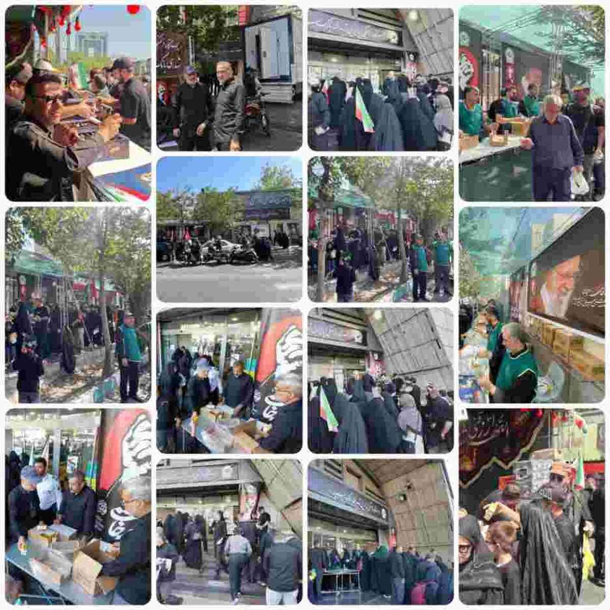 افزایش موکب های بانک سپه در مراسم تشییع پیکر مطهر رهبر شهید امت به ۱۴ موکب