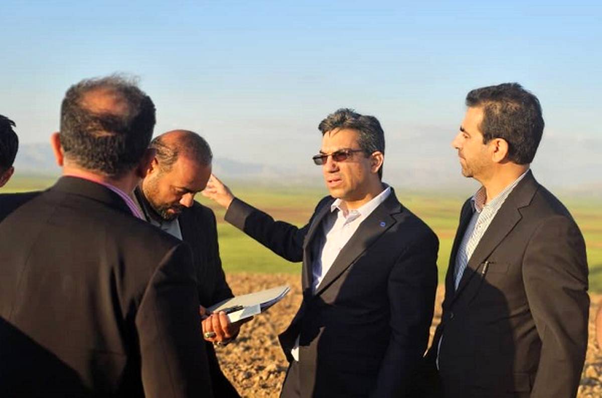 بازدید معاون برنامه‌ریزی و سرمایه‌گذاری شستا از پروژه‌های استان کرمانشاه