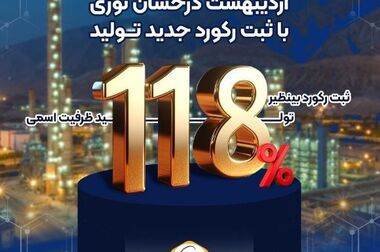 رشد۴۷ درصدی درآمد پتروشیمی نوری نسبت به دوره مشابه سال قبل