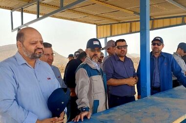 حضور مدیران ارشد معدن و صنایع معدنی ایران در مراسم بدرقه آقای شهید ایران
