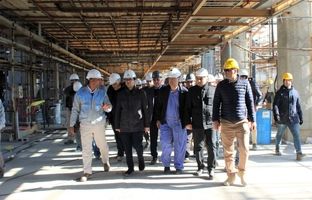 بازدید معاون وزیر نفت از پروژه‌های CCR و پست برق شهری پالایشگاه تهران