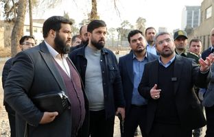 سیما و منظر شهری پهنه ۱۱ هکتاری بوستان علم و فناوری زیباتر می شود