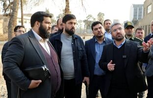 سیما و منظر شهری پهنه ۱۱ هکتاری بوستان علم و فناوری زیباتر می شود