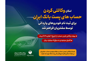 پیام دکتر شیری مدیر عامل پست بانک ایران به مناسبت فرا رسیدن یک دی و ۲۹ امین سالروز آغاز فعالیت بانک