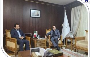 دیدار مدیرعامل بانک صادرات ایران با دبیر شورای عالی مناطق آزاد کشور