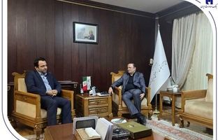 دیدار مدیرعامل بانک صادرات ایران با دبیر شورای عالی مناطق آزاد کشور