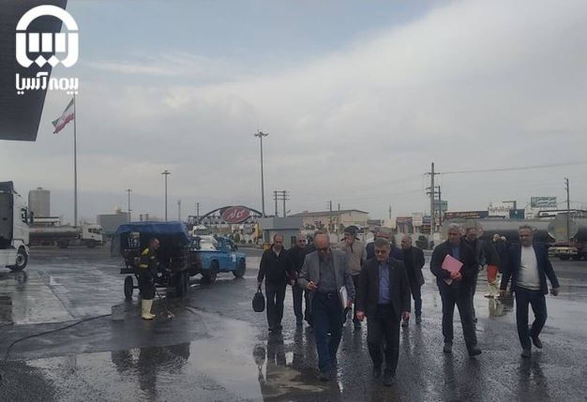 بازدید مدیران ارشد بیمه آسیا از شرکت کاله