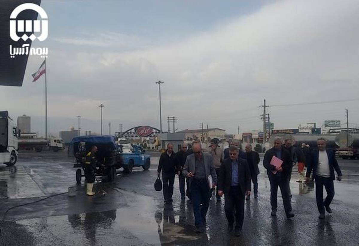 بازدید مدیران ارشد بیمه آسیا از شرکت کاله