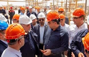 بازدید مدیران ارشد گروه صنایع پتروشیمی خلیج‌فارس از پالایش گاز هویزه