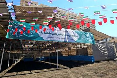 تندیس مقاومت و ایثار؛ رونمایی از المان‌های یادبود شهدای جنگ ۱۲ روزه در منطقه یک