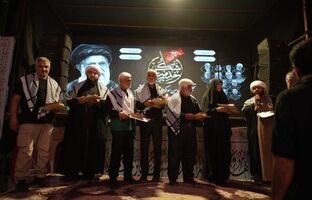 برگزاری آیین نکوداشت فعالان مواکب مرز شلمچه توسط شهرداری منطقه یک
