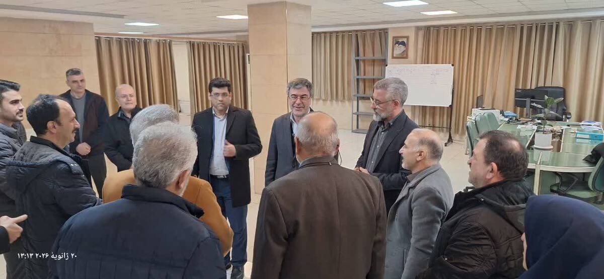 بازدید مدیرعامل بیمه ایران از اداره کل امور شعب استان گیلان و شعبه لاهیجان