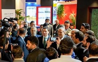 حضور رئیس‌جمهور و وزیر صمت در غرفه‌های ایمیدرو و ایریتک در نمایشگاه اوراسیا ۲۰۲۵