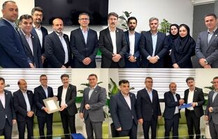 تودیع و معارفه در بیمه البرز؛ محمدرضا توکلی سکان دار مدیریت امور شعب شد