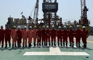 بازدید میدانی مدیرعامل پترو ایران از دکل دریایی DCI2 در فاز ۱۵ پارس جنوبی/ثبت رکوردهای ایمنی و تاکید بر ارتقای ناوگان حفاری