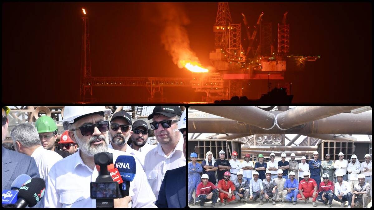 راهبری پتروپارس در کلیدی‌ترین فاز پارس جنوبی