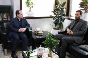 پیگیری توسعه زیرساخت‌های تولید و تقویت سرمایه‌گذاری در دیدار مردم شهرستان‌های گرمی و انگوت در مجلس با معاون وزیر صمت