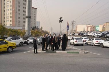 گره ترافیکی بلوار شهید اندرزگو اصلاح هندسی شد