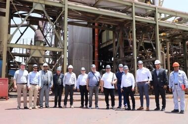 قدردانی مدیر عامل ایریتک از پیشرفت پروژه فولاد قائنات