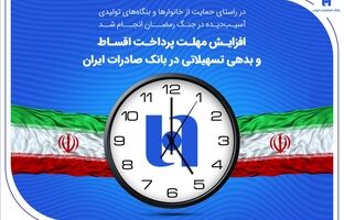 افزایش مهلت پرداخت اقساط و بدهی تسهیلاتی در بانک صادرات ایران