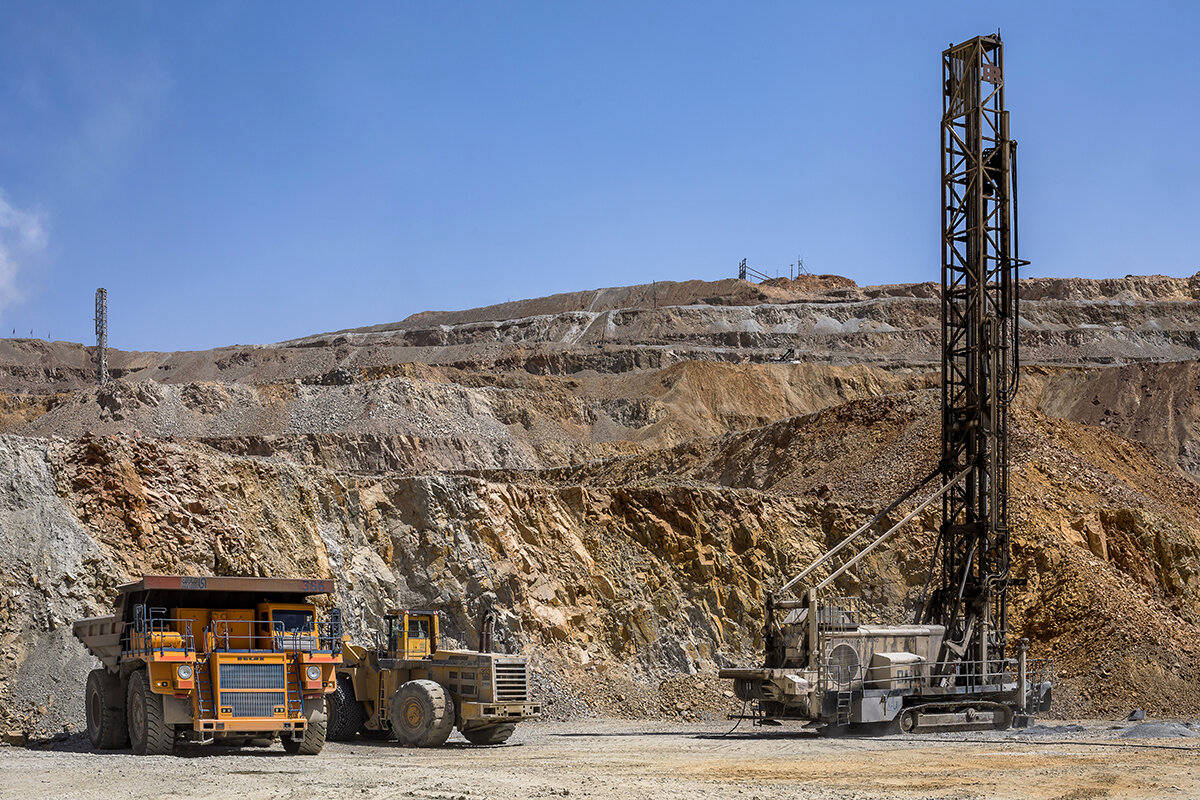 حفر عمیق‌ترین گمانه اکتشافی کشور به عمق بیش از ۲۱۰۰ متر در معدن مس سرچشمه