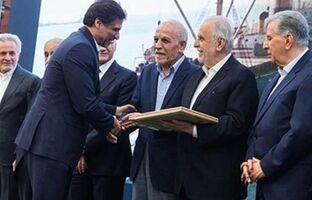 کشتیرانی ایران شرکت برتر بهره‌ور سال شد