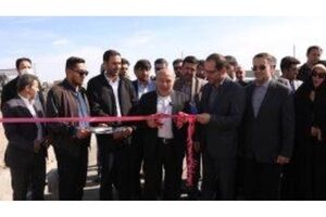 افتتاح معبر لجستیکی S۱۵ با اعتبار ۹۵۷ میلیارد ریال در پس‌کرانه مرزی بازرگان
