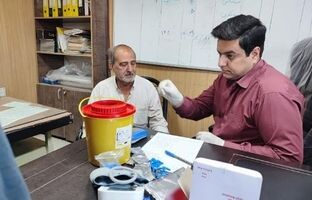 برگزاری ایستگاه غربالگری سلامت به مناسبت روز جهانی فشار خون در مجموعه حمل‌ونقل چغارت