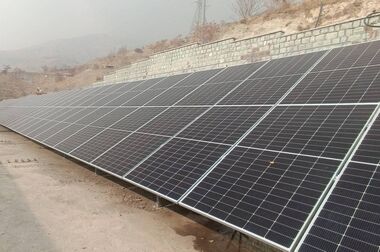 یک هزار متر مربع از دیواره ریزشی شهرک صدف پایدارسازی شد