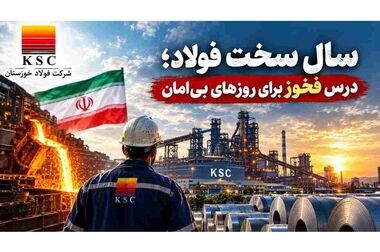 تولید فولاد آلیاژی MO۴۰ برای نخستین بار در ذوب‌آهن اصفهان