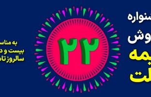 جشنواره فروش بیمه ملت با تخفیف ۲۲ درصدی و جوایز ویژه 