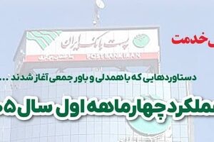 افزایش ۷۰ درصدی منابع و ۱۳۲ درصدی ضمانت‌نامه‌های ریالی صادره پست بانک ایران در چهارماهه اول سال ۱۴۰۵
