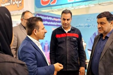 دیدار مدیرعامل شرکت فولاد اکسین با استاندار خوزستان