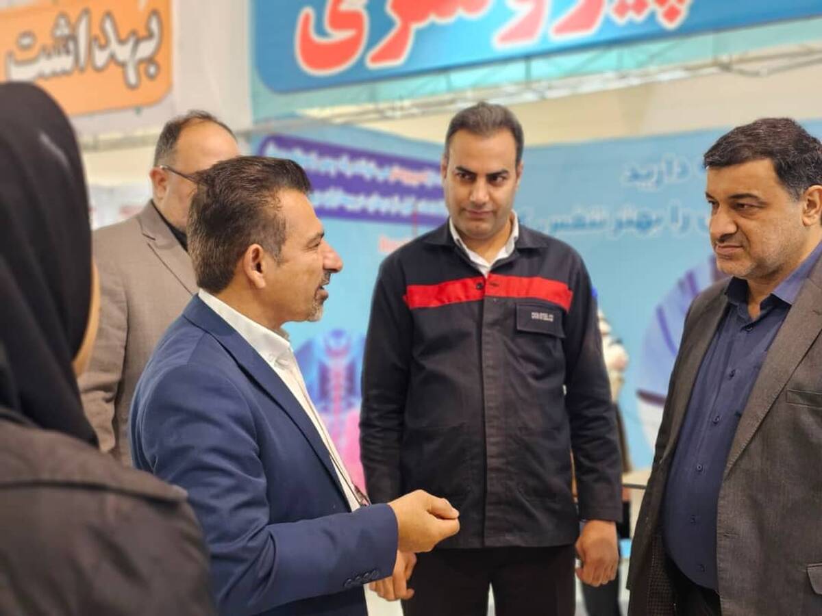 بازدید مدیرعامل شرکت فولاد اکسین از معاینات ادواری طب کار فولاد مردان اکسینی / سلامت کارگران اولویت ماست